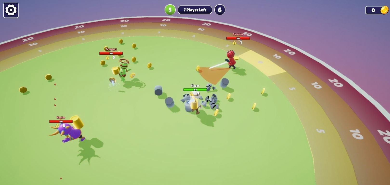 Stickman Battle Arena IO(火柴人乱斗竞技场手游) 软件截图