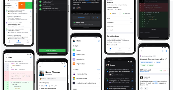 github移动版app 软件截图